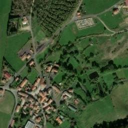 Vue satellite de Aire Camping-car Ally à Mercœur