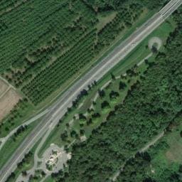 Vue satellite de Aire de Chambaran à Têche