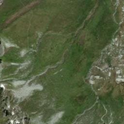 Vue satellite de Cabane du Plan des eaux d'Etache à Avrieux