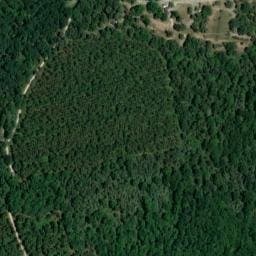 Vue satellite de Camping du Lac à La Jemaye-Ponteyraud