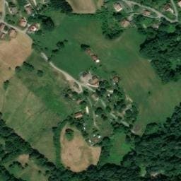 Vue satellite de Camping du Buisson à Saint-Martin-d'Uriage
