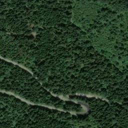 Vue satellite de Fontaine de la Gâte (ou de la Gaffe) à Saint-Martin-d'Uriage