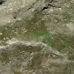 Vue satellite de Refuge Vaccarone à Avrieux