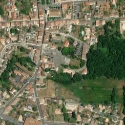 Vue satellite de Aire de camping-cars de Saint-Laurent-Médoc à Saint-Laurent-Médoc