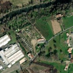 Vue satellite de Camping municipal du Méridien à Saint-Aigulin