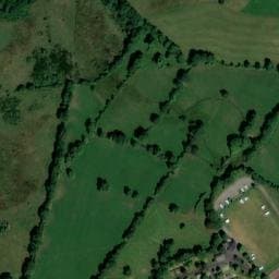 Vue satellite de Accueil camping-cars Salers à Salers
