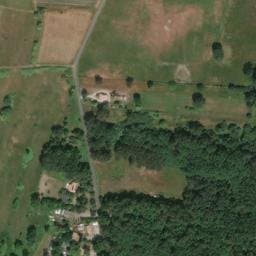 Vue satellite de Camping Le Maine Blanc à Saint-Vivien-de-Blaye