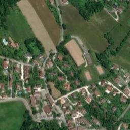 Vue satellite de Fontaine de l'école d'Herbeys à Herbeys