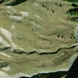 Vue satellite de Cabane du Pré des Bruns à Saint-Jean-d'Arves