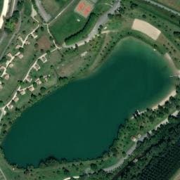 Vue satellite de Domaine du Lac de Champos à Arthémonay