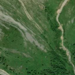 Vue satellite de Cabane de la petite Vaudaine à Chamrousse