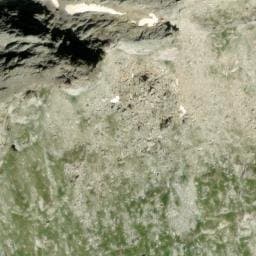 Vue satellite de Refuge bivouac Walter Blais à Avrieux