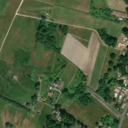 Vue satellite de Château Les Margagnis à Civrac-de-Blaye
