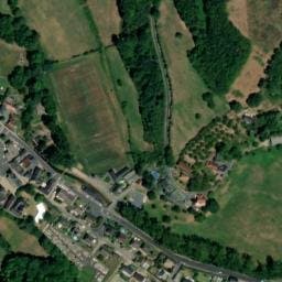 Vue satellite de Aire de camping-car à Lanteuil à Lanteuil