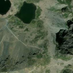 Vue satellite de Cabane des Lacs Robert à Chamrousse