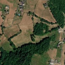 Vue satellite de Aire de Camping-Car - La Ferme de Brossard à Lanteuil