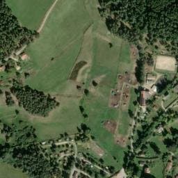 Vue satellite de Camping municipal le Pré du Moulin à Lalouvesc