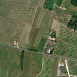 Vue satellite de Domaine Maison de la Reine à Saint-Mariens