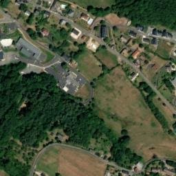 Vue satellite de Aire de camping-car à Sérilhac à Sérilhac