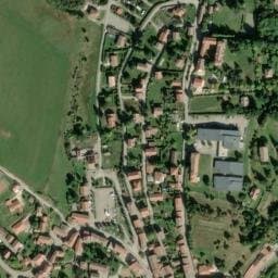 Vue satellite de Aire de camping-car à Lalouvesc à Lalouvesc