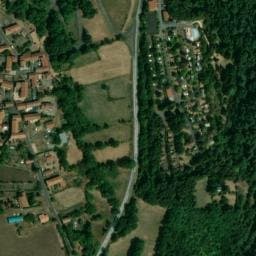 Vue satellite de La Rochelambert à Borne