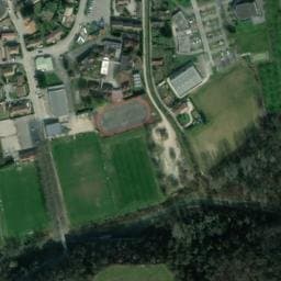 Vue satellite de Aire Camping-Cars de Saint Donat sur l'Herbasse à Bren