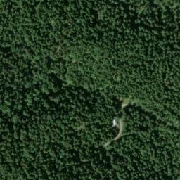 Vue satellite de Baraque Forestière d'Achieux à Rencurel