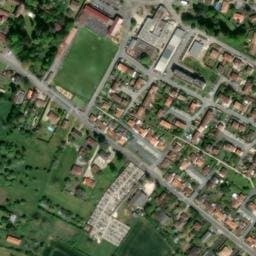 Vue satellite de Aire communale de Saint-Léon-sur-l'Isle à Vallereuil