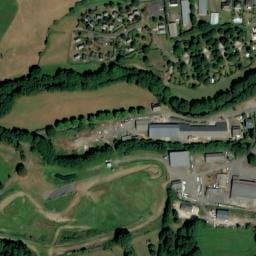 Vue satellite de Camping Le Moulin du Teinturier à Sainte-Eulalie