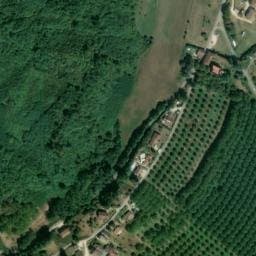 Vue satellite de Les Carrets à La Sône