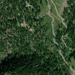 Vue satellite de Refuge Levi Molinari à Avrieux