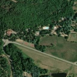 Vue satellite de Aire de camping-car à Saint-Romain-d'Ay à Saint-Romain-d'Ay