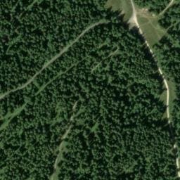 Vue satellite de Abri du parking du Crêt à Rencurel