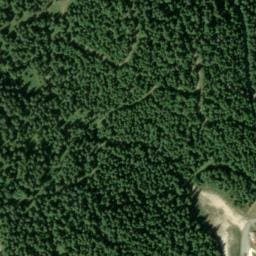 Vue satellite de Refuge des Narces à Rencurel