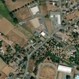 Vue satellite de Aire de camping-car à Argentat-sur-Dordogne à Argentat-sur-Dordogne