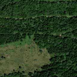 Vue satellite de Cabane de Saint-Euf à Mandailles-Saint-Julien