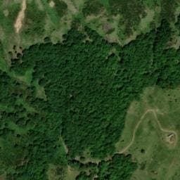 Vue satellite de Buron de Cheylus à Lavigerie
