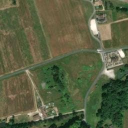 Vue satellite de Aire Camping-Cars Saint-Vivien-de-Blaye à Saint-Vivien-de-Blaye