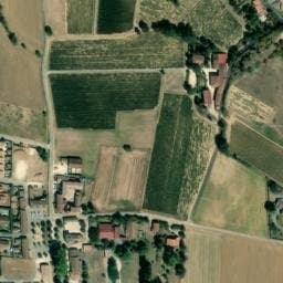 Vue satellite de Aire de camping-cars Domaine du Château Vieux à Génissieux