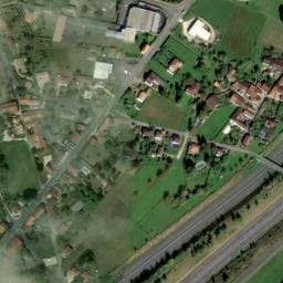 Vue satellite de Aire de service Quilhac à Neuvic