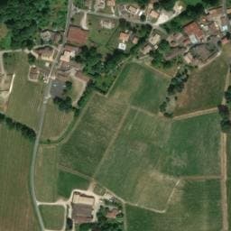 Vue satellite de Camping municipal de Teuillac à Lansac