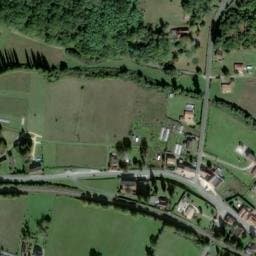 Vue satellite de Accueil d'hôtes de Camping Car Les Versannes à La Douze