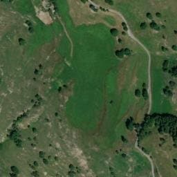 Vue satellite de Aire de repos à Le Bourg-d'Oisans à Le Bourg-d'Oisans