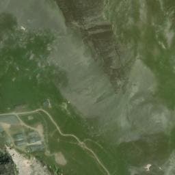 Vue satellite de Refuge du camp des Rochilles à Valloire