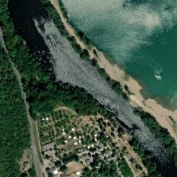 Vue satellite de L'Echo du Malpas à Monceaux-sur-Dordogne
