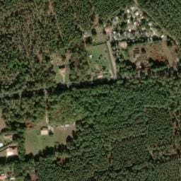 Vue satellite de Camping La Chrysalide à Brach