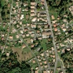 Vue satellite de Camping Le Lierre à Brach