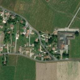 Vue satellite de Château Bertinerie à Cavignac