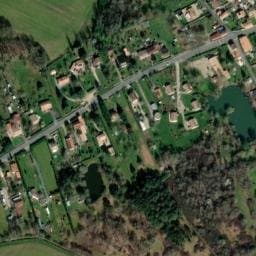 Vue satellite de Le relais du mil’born à Les Peintures