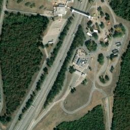Vue satellite de Aire Camping-Cars A49 Royans Vercors à La Baume-d'Hostun